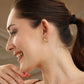 Half Moon Studs - Ruby Raang