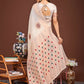 Shree Shyam Fashion Neerja White Linen Cotton Saree