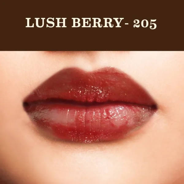 Soultree Ayurvedic Lip Gloss - Lush Berry - Swadesiicart