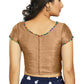 Aastha Fashion Women's Beige Art Silk Designer Party Wear Readymade Blouse