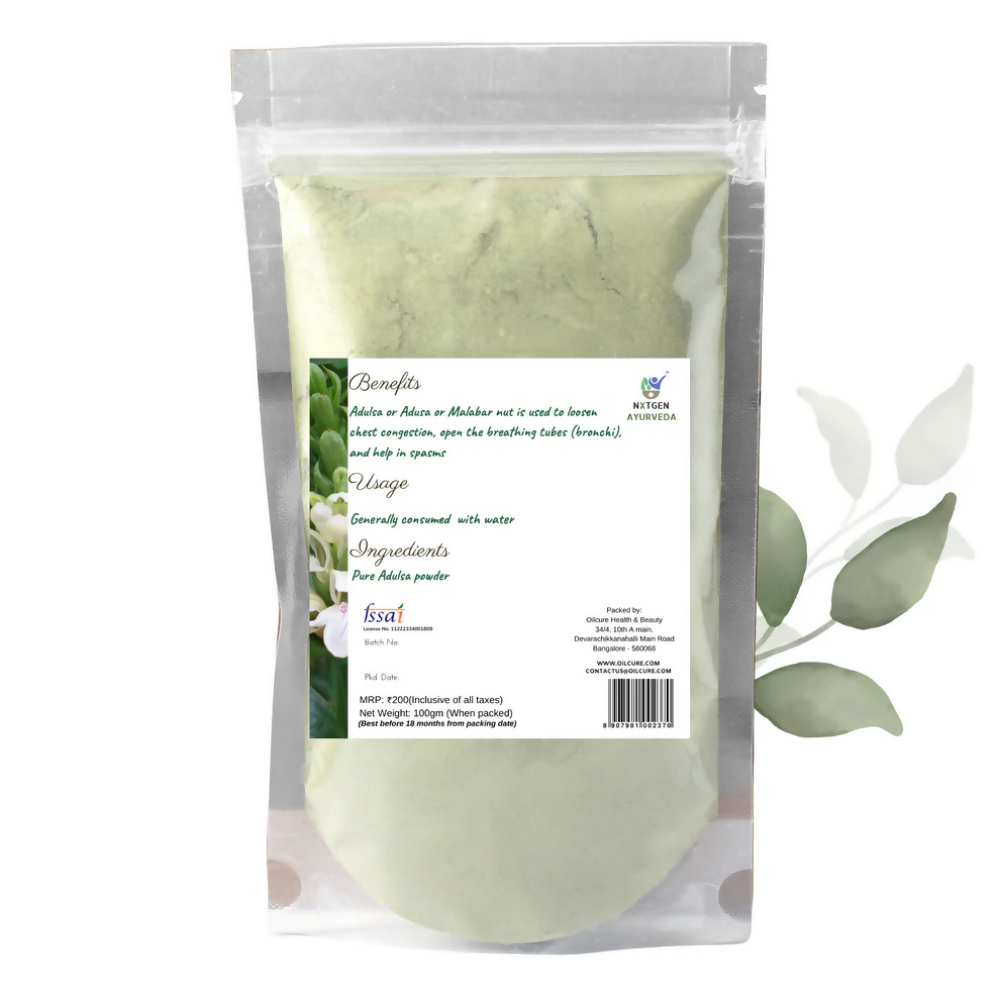 Nxtgen Ayurveda Adulsa Powder | Swadesiicart
