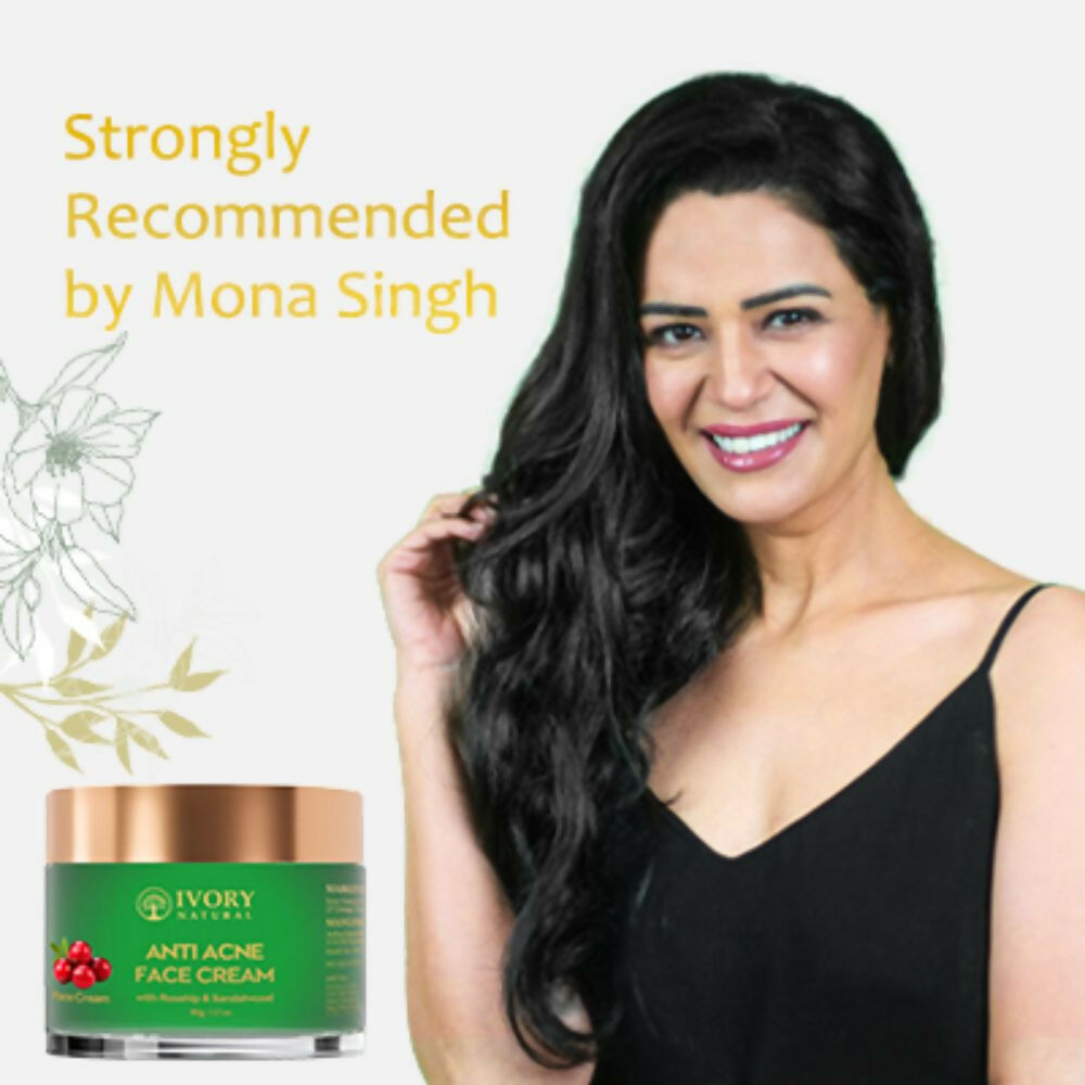 Ivory Natural Acne Face Cream For Acne Free Face | Swadesiicart