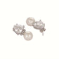 Nuyug Pearl Elegance Anti Tarnish Studs | Swadesiicart
