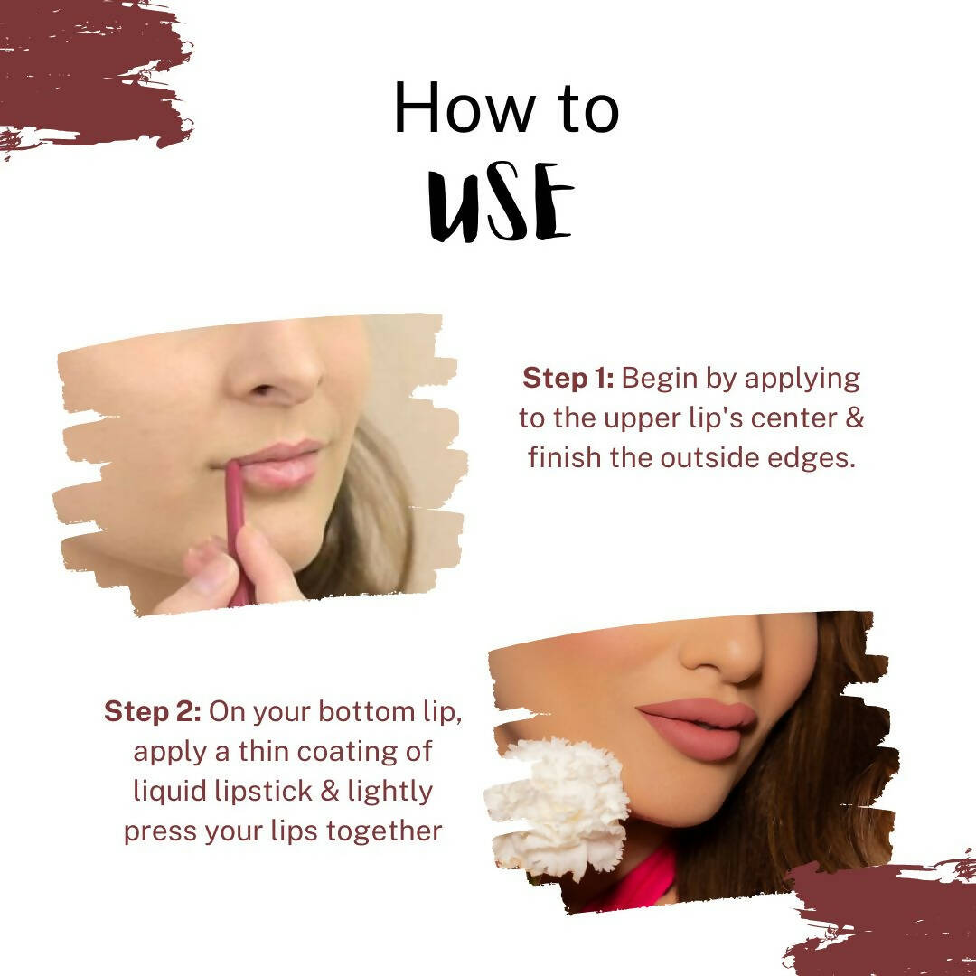 Love Earth Liquid Mousse Lipstick - Irish Coffee | Swadesiicart