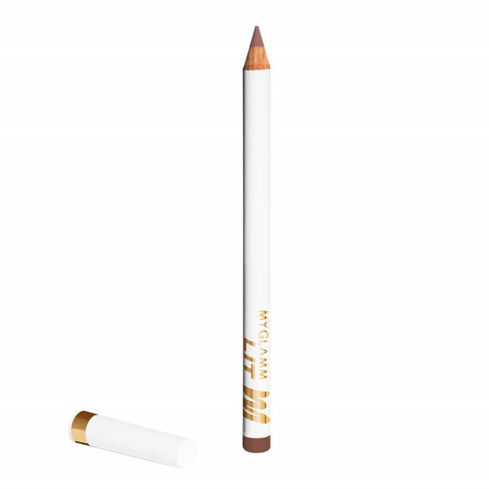 MYGLAMM LIT Matte Lip Liner Pencil - Pretty Mess (1.14 Gm) - Swadesiicart