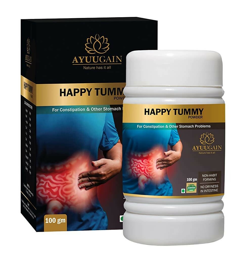Ayuugain Happy Tummy Powder for Constipation Relief - Ayuugain
