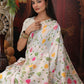 Shree Shyam Fashion Linen Cotton Yellow Saree
