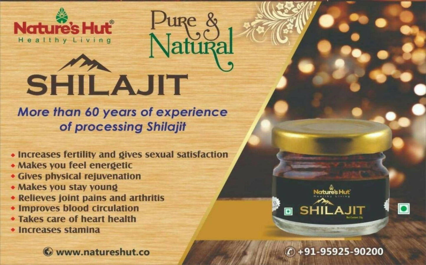 Nature's Hut Sj Resin Form - Swadesiicart