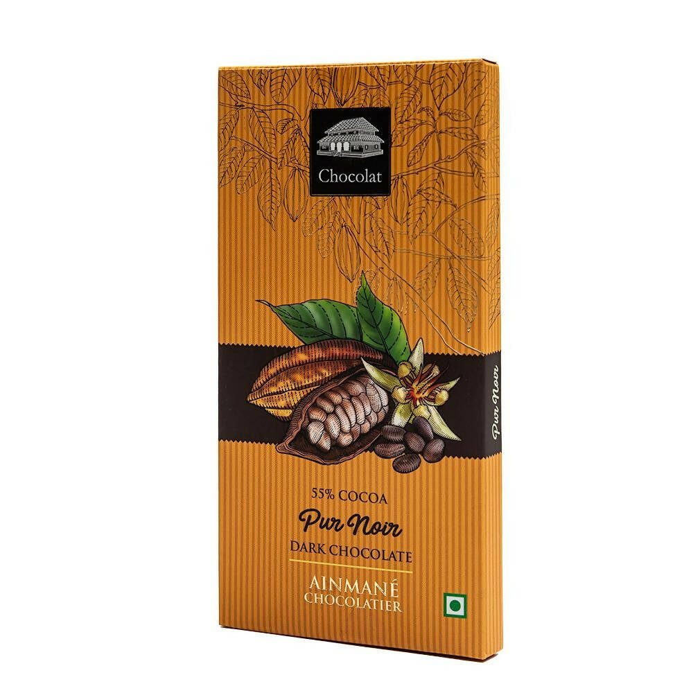 Ainmane Pur Noir Dark Chocolate - Swadesiicart