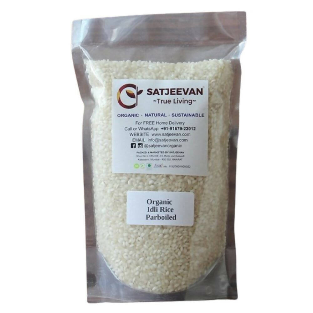 Satjeevan Organic Idli Rice Parboiled - Swadesiicart