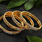 Mominos Fashion Kamal Johar AD Golden Bangles Set
