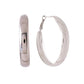 NVR Women Silver Plated Hoop Earrings | Swadesiicart