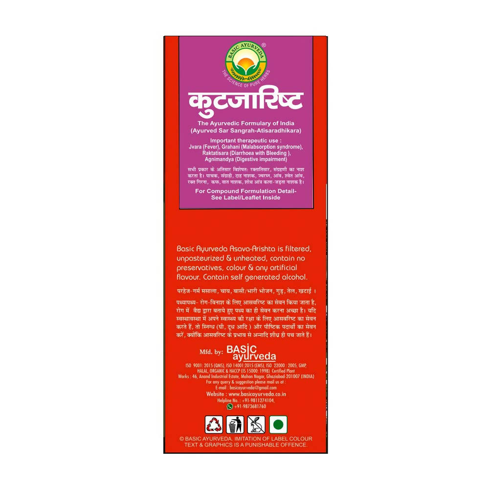 Basic Ayurveda Kutjaristha Usages