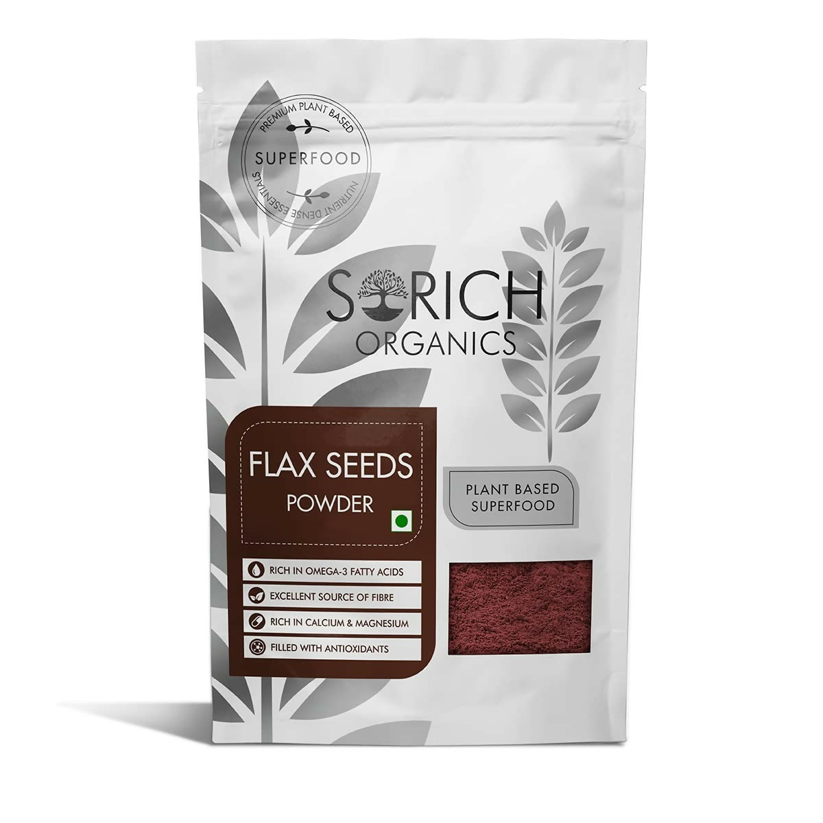 Sorich Organics Cold Milled Flax Seeds Powder | Swadesiicart