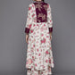 Ahalyaa Womens Beige Crepe Digital Printed Kurta Palazzo Set | Swadesiicart