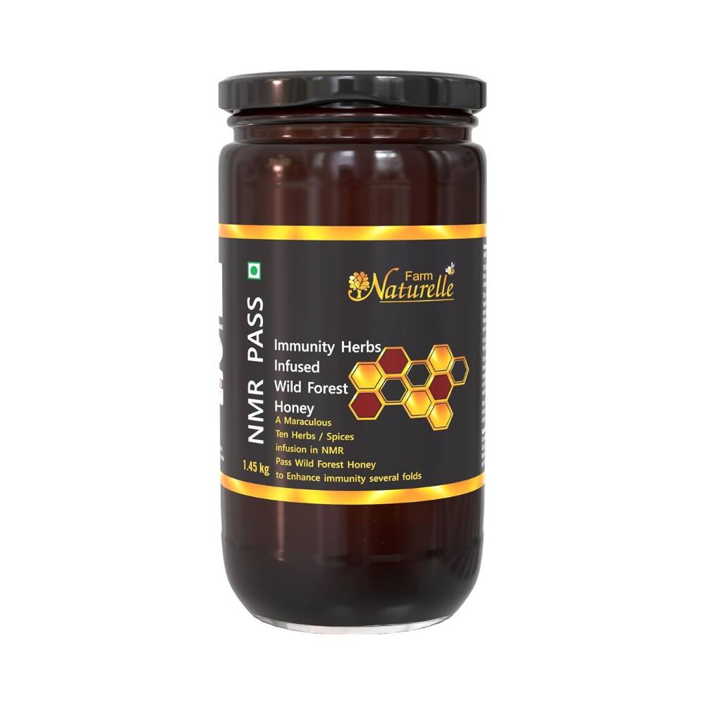 Farm Naturelle Immunity Herbs Infused In Wild Forest Honey