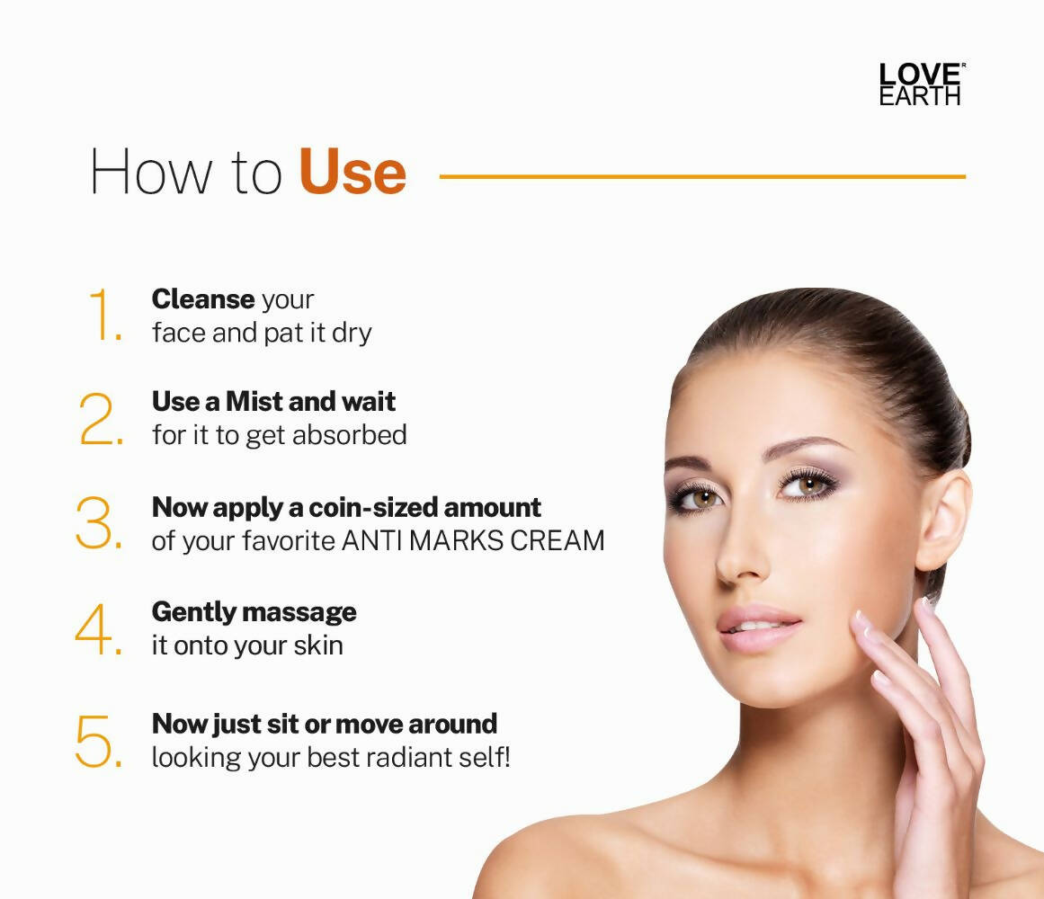 Love Earth Anti - Marks Cream - Swadesiicart