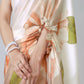 Vastranavya Chiku Freehand Floral Print Ready to Wear Saree | Swadesiicart