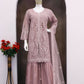 Anaita Purple Heavy Net Readymade Suit with Embroidery & Sequence Work