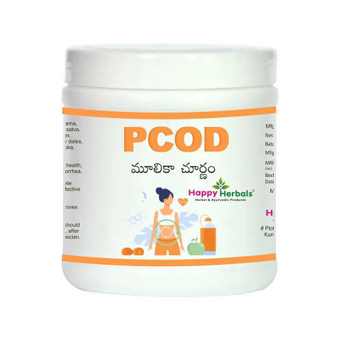 Happy Herbals PCOD Moolika Churnam | Swadesiicart