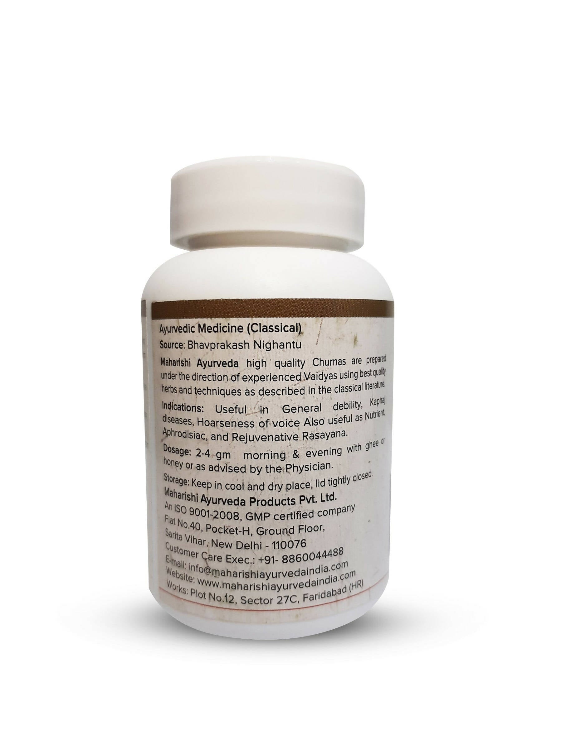 Maharishi Ayurveda Yashtimadhu Churna - Swadesiicart