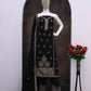 Anaita Black Chinon Silk Stitched Suit with Embroidery & Sequence Work