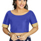 Aastha Fashion Women's Blue Art Silk Designer Traditional Readymade Blouse