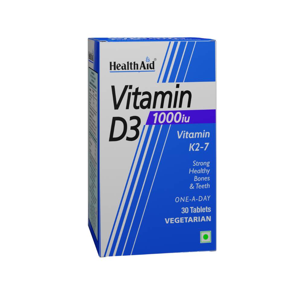 HealthAid Vitamin D3 1000 iu Tablets - HealthAid