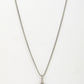 NVR Men's Silver-Plated Stainless Steel Geometric Charm Pendant With Chain | Swadesiicart