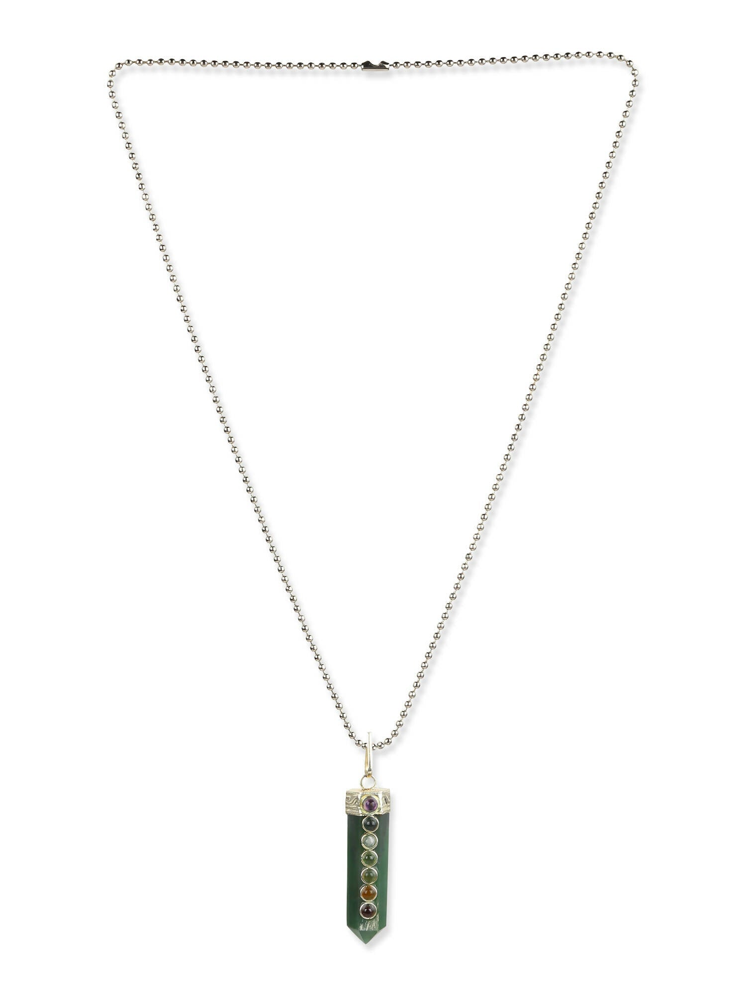 Women's Silver-Plated Chain - Ruby Raang | Swadesiicart