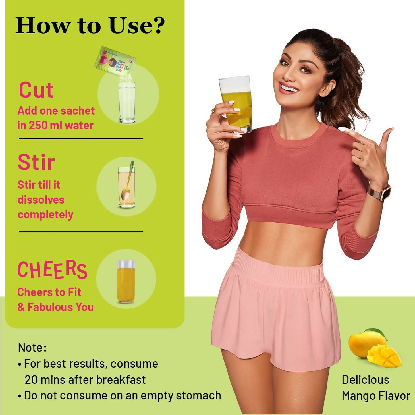 Chicnutrix Korean Lean Weight Management Fat Burner Sachets | Swadesiicart