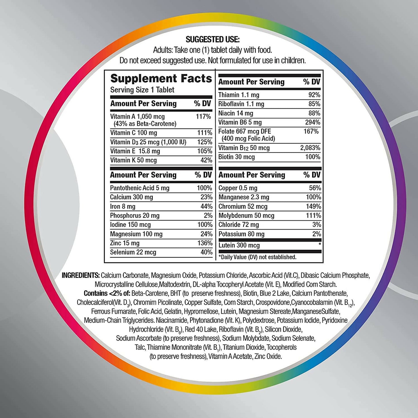 Centrum Silver Women 50+ Multivitamin Tablets - Swadesiicart