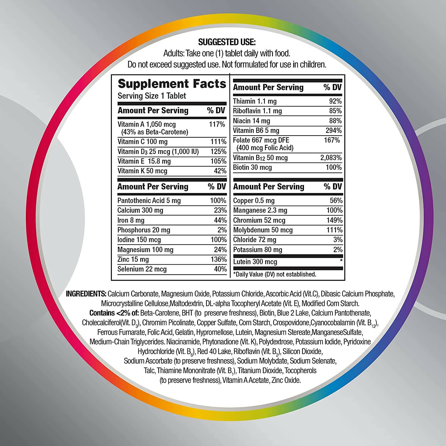 Centrum Silver Women 50+ Multivitamin Tablets - Swadesiicart