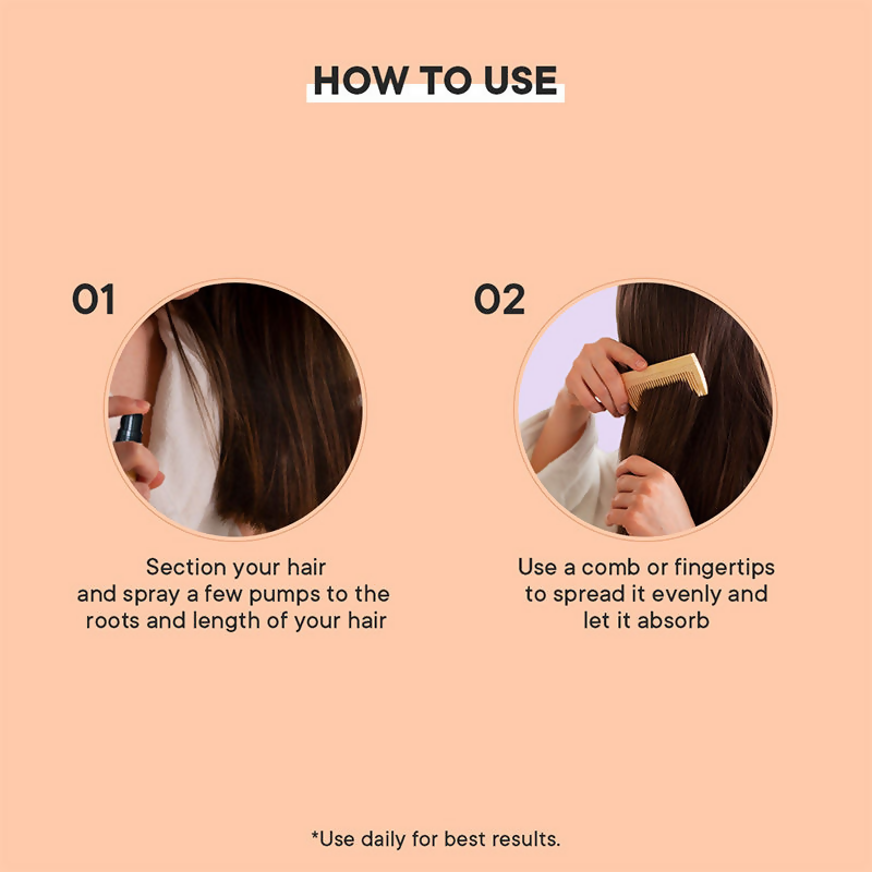 Quench Pollution Rescue Hair Mist With Quinoa Protein | Swadesiicart