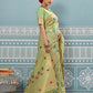 Shree Shyam Fashion Sea Green Silk Saree