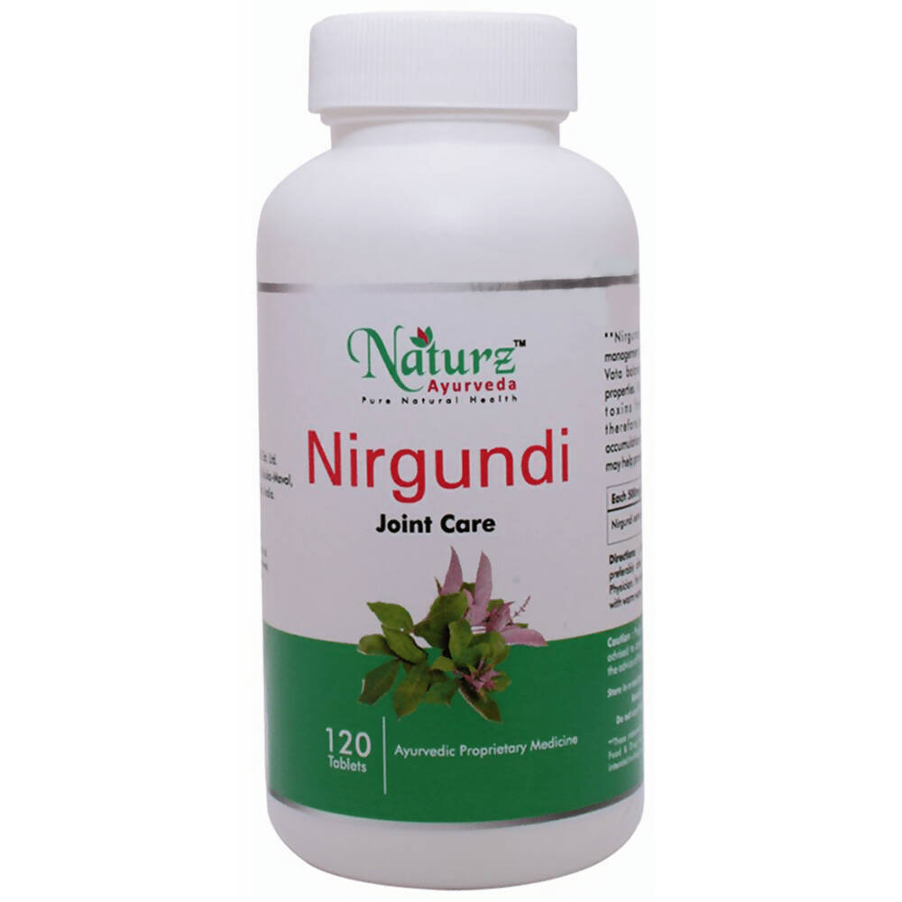 Naturz Ayurveda Nirgundi Joint care Tablets | Swadesiicart