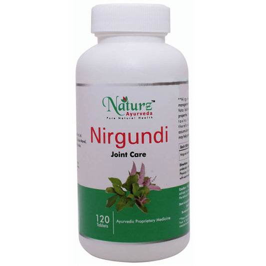 Naturz Ayurveda Nirgundi Joint care Tablets | Swadesiicart