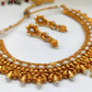White Kemp Designer Necklace Set - Swadesiicart