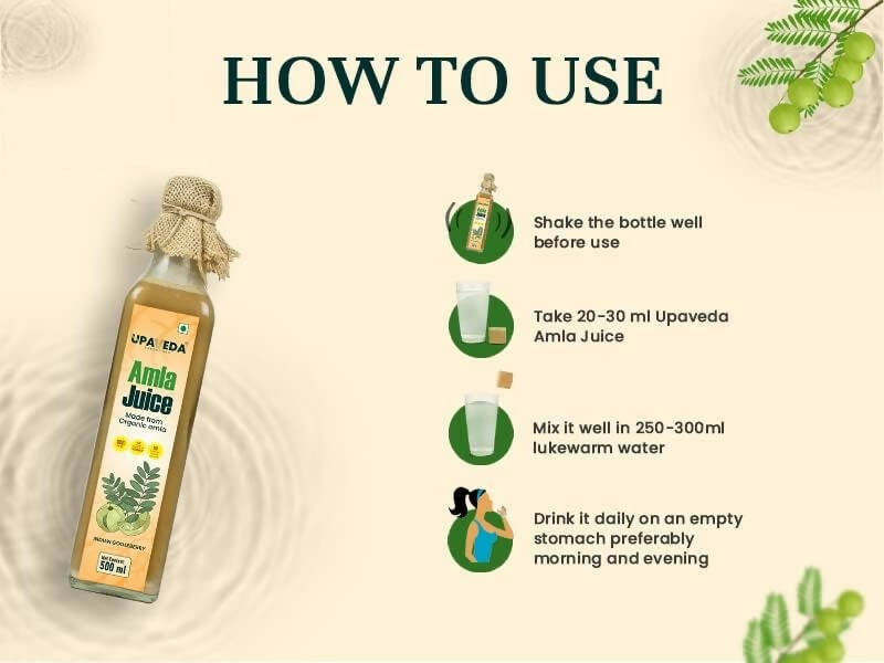 Upaveda Amla Juice - Swadesiicart