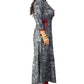 NOZ2TOZ Women's Grey Color Rayon A-Line Kurta (1Pc) - Swadesiicart