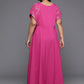 Ahalyaa Women's Traditional wear Ethnic Dress - Pink | Swadesiicart
