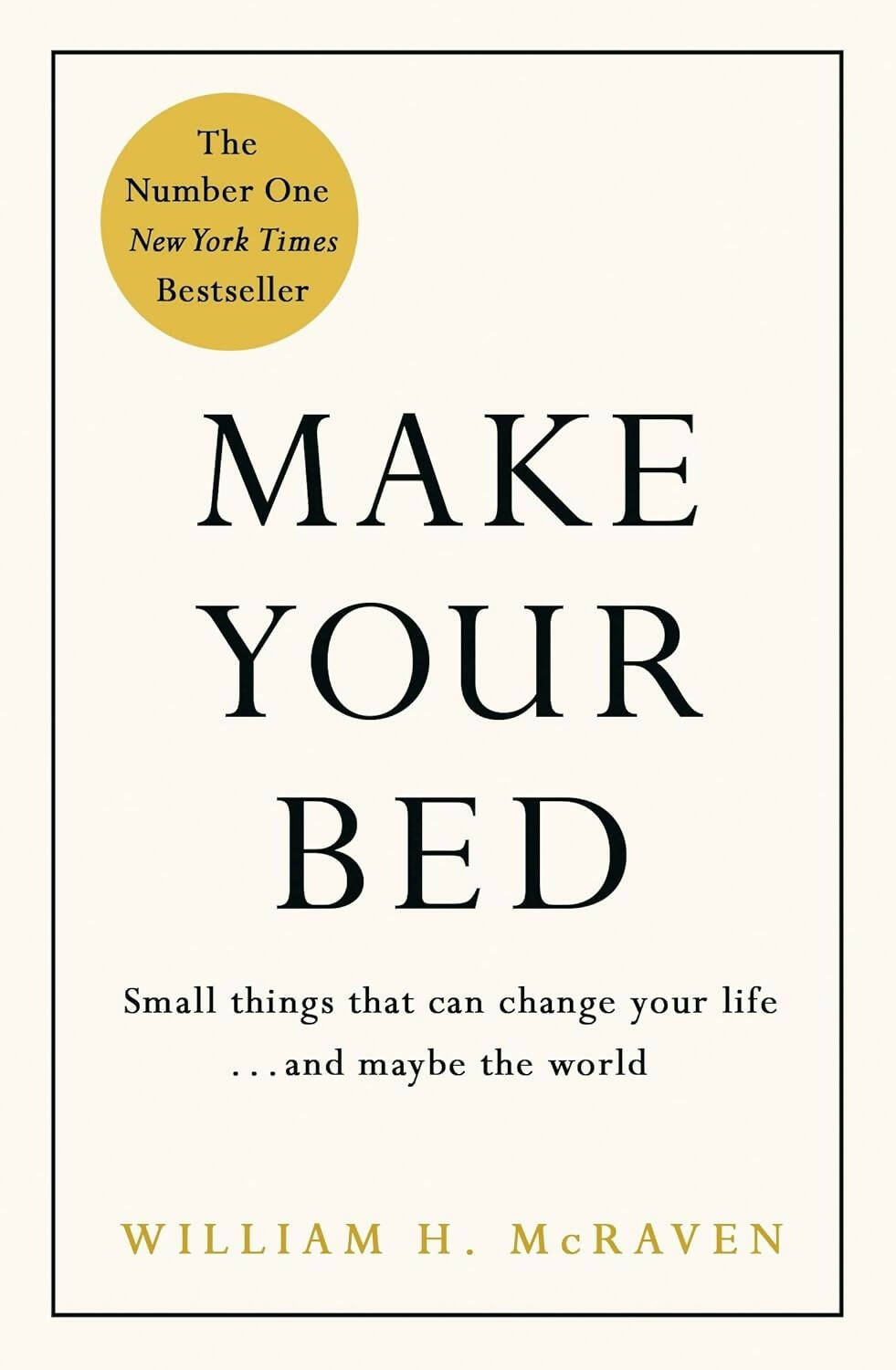 Make You Bed by William H. McRaven - Swadesiicart