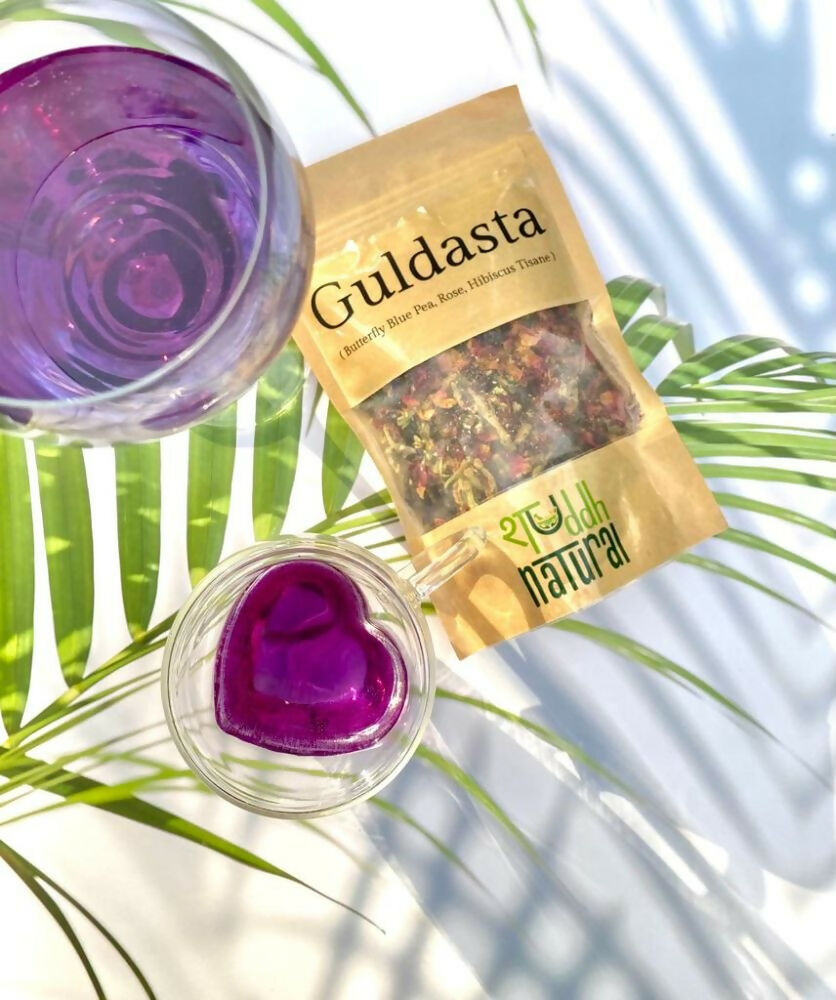 Shuddh Natural Brain Booster Guldasta Floral Tea | Swadesiicart
