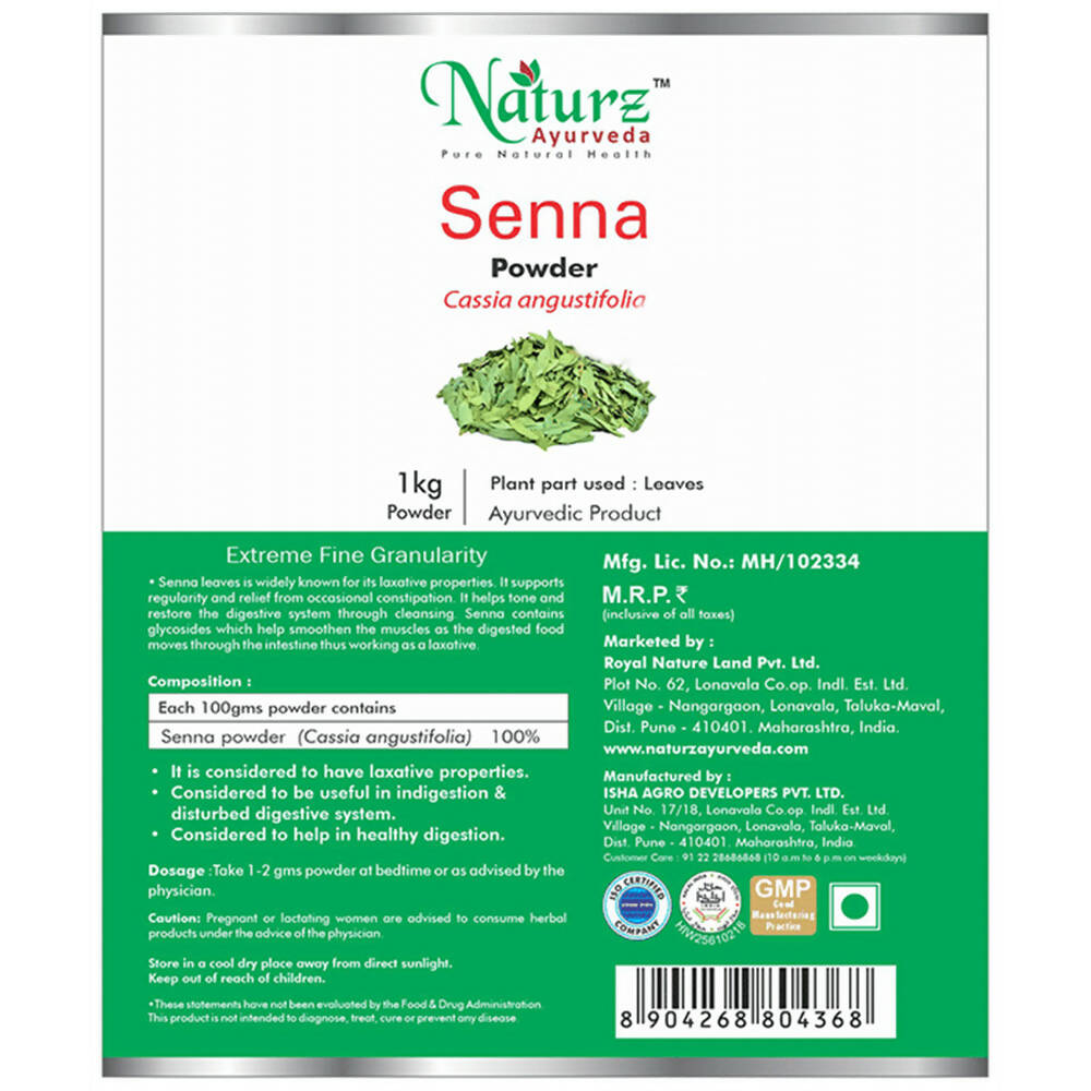 Naturz Ayurveda Senna Powder | Swadesiicart