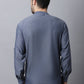 Even Apparels Grey Pure Cotton Men's Kurta With Side Placket | Swadesiicart