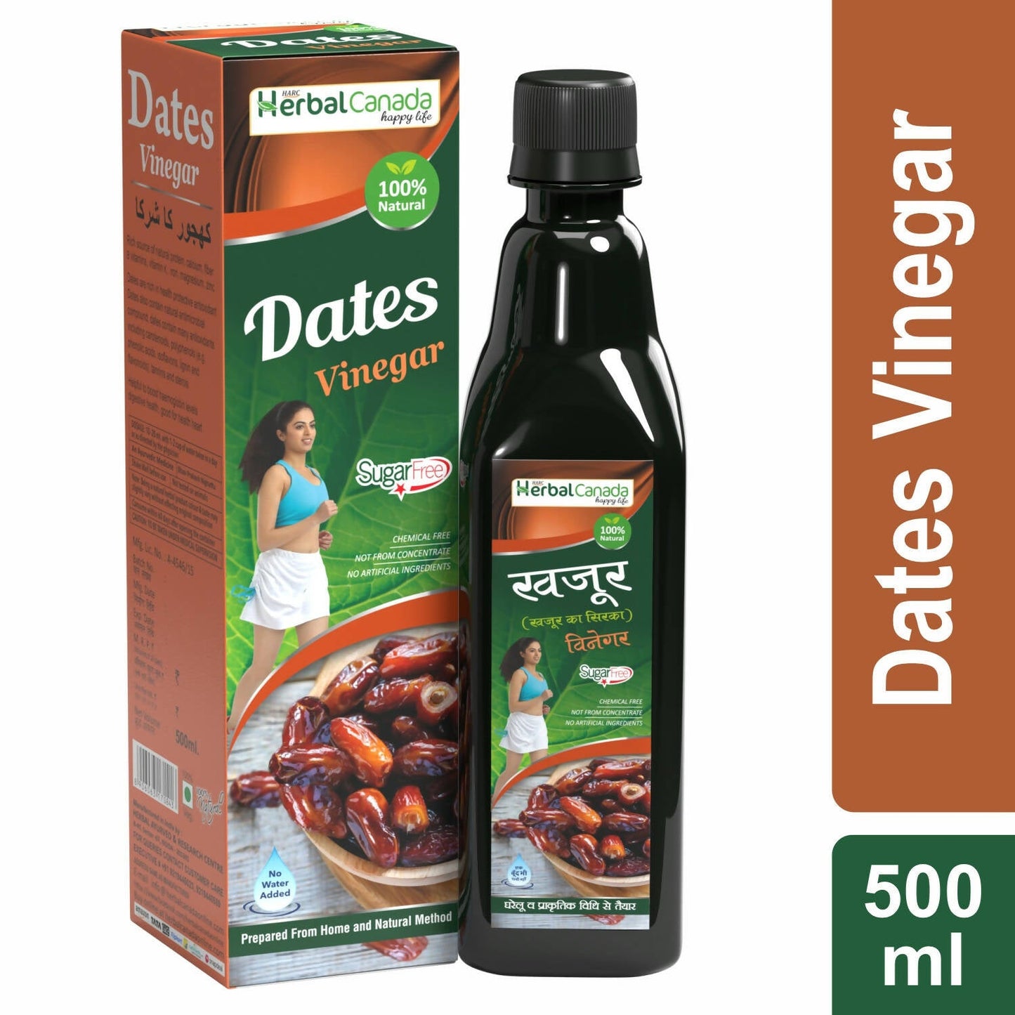 Herbal Canada Dates Vinegar - Swadesiicart