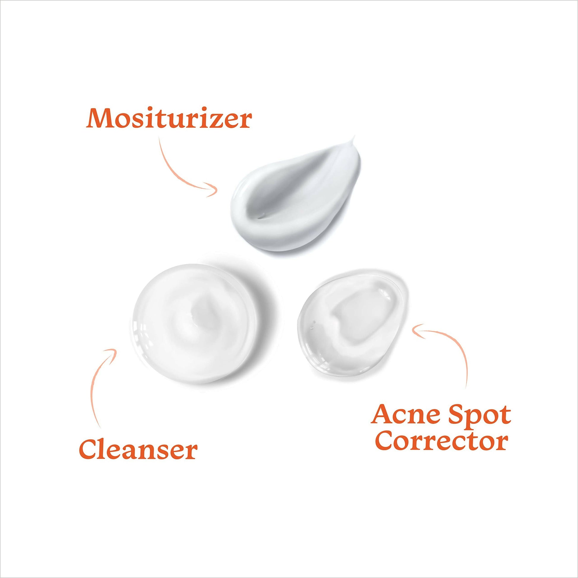 Foxtale ABC of Acne Control Trio Skin Care Kit: Acne Spot Correct Gel + Cleanser Face Wash + Ceramide Moisturizer | Swadesiicart