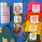 Shuddh Natural Ubtan Based Herbal Gulal | Ayurvedic Thandai Powder |Kashmiri Kahwa| Holi Gift Hamper | Swadesiicart