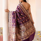 Joban Fashion Pure Katan Pure Handloom Banarasi Silk Saree | Swadesiicart