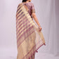 Shree Shyam Fashion Organza Purple Saree